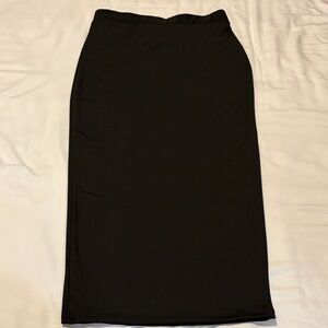 Elegant Black Pencil Skirt Size- Medium